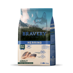BRAVERY HERRING ADULT LARGE/MEDIUM BREEDS 4 KG